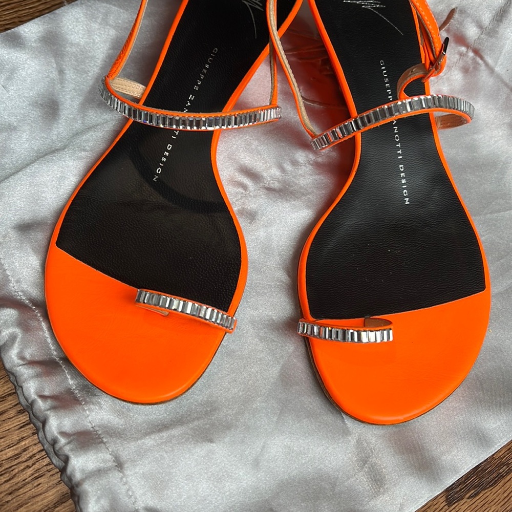 Giuseppe Zanotti Bright Orange Sandal
